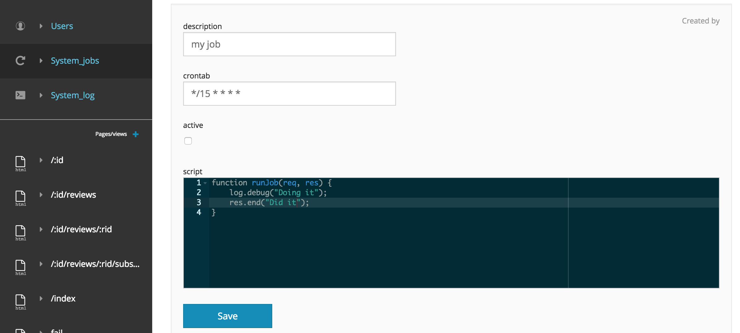 background codehooks