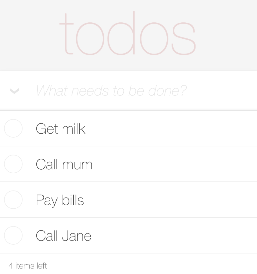 Final todo app