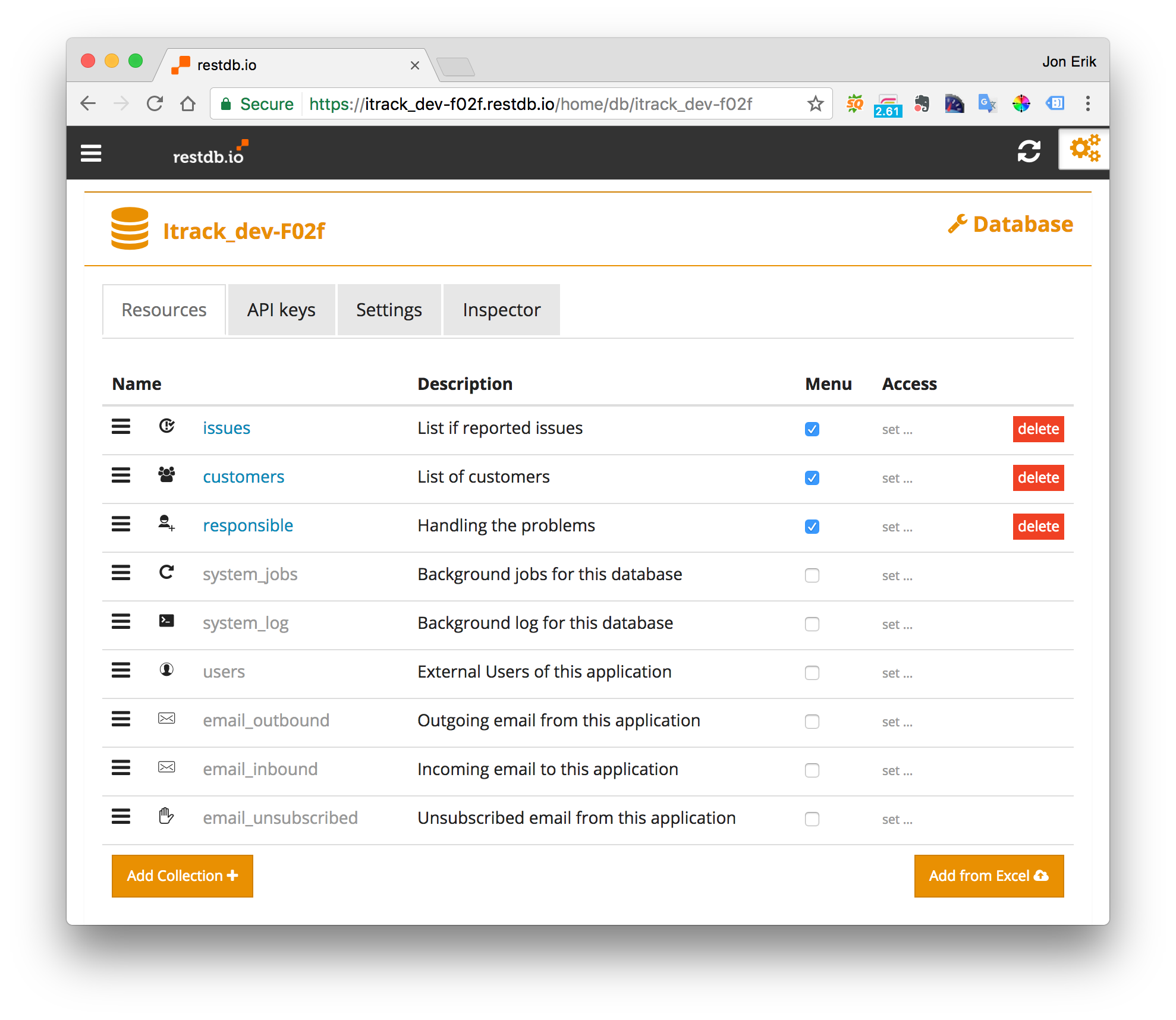 screen shot schema