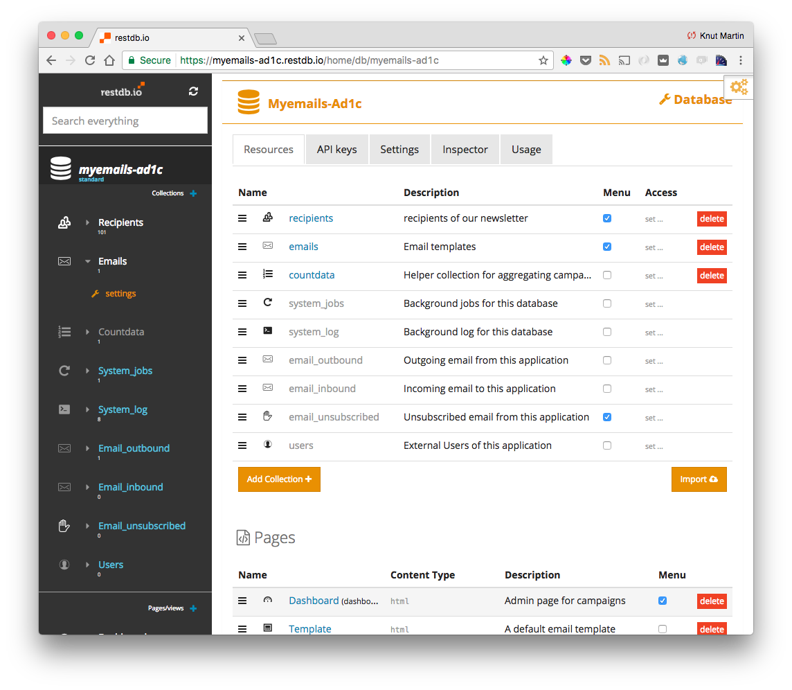 Database Setup